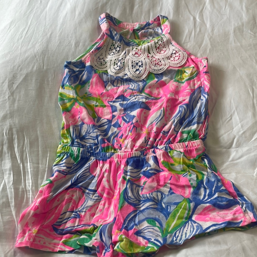 Lilly Pulitzer Girls Romper